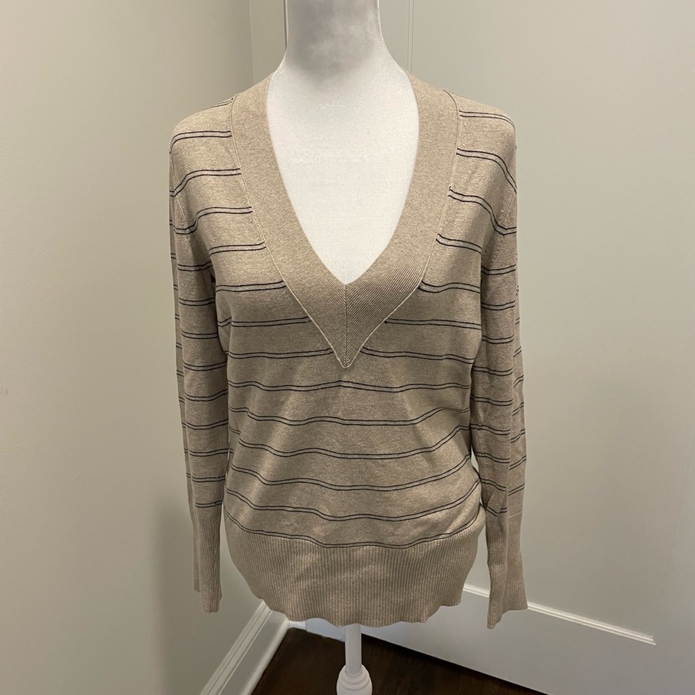 Banana Republic cotton-cashmere V-neck